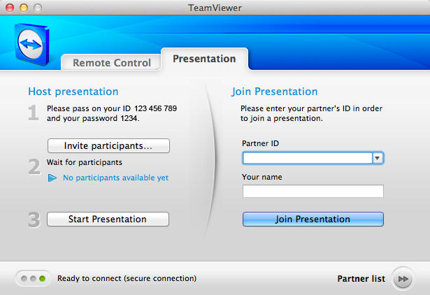 Teamviewer access control
